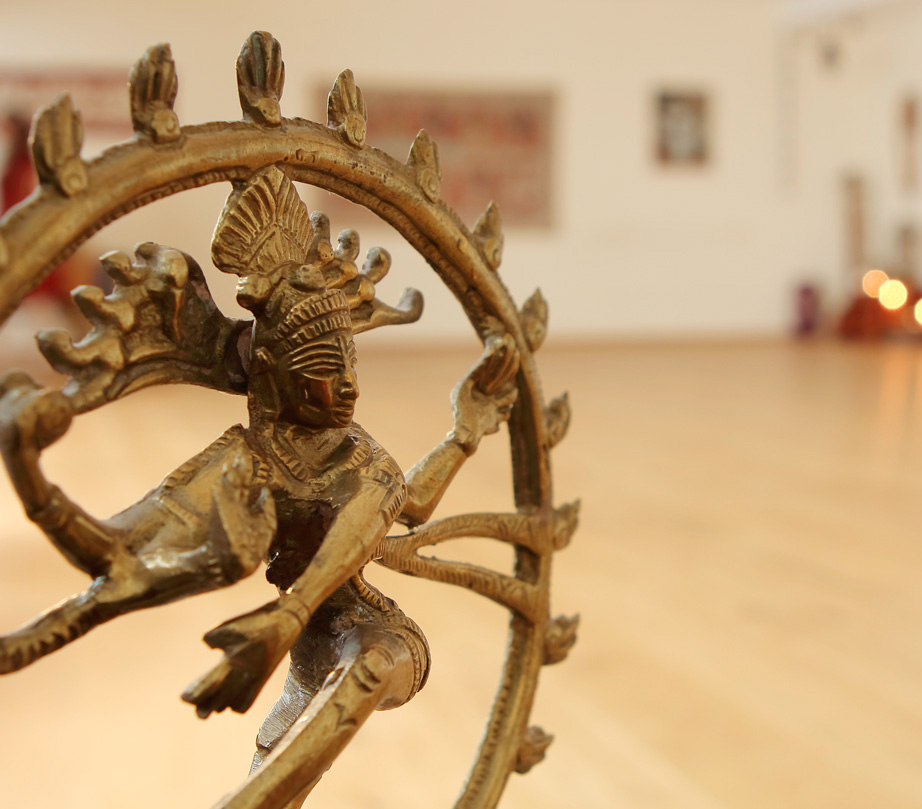 Nataraja Skulptur im Studio, Kalasri